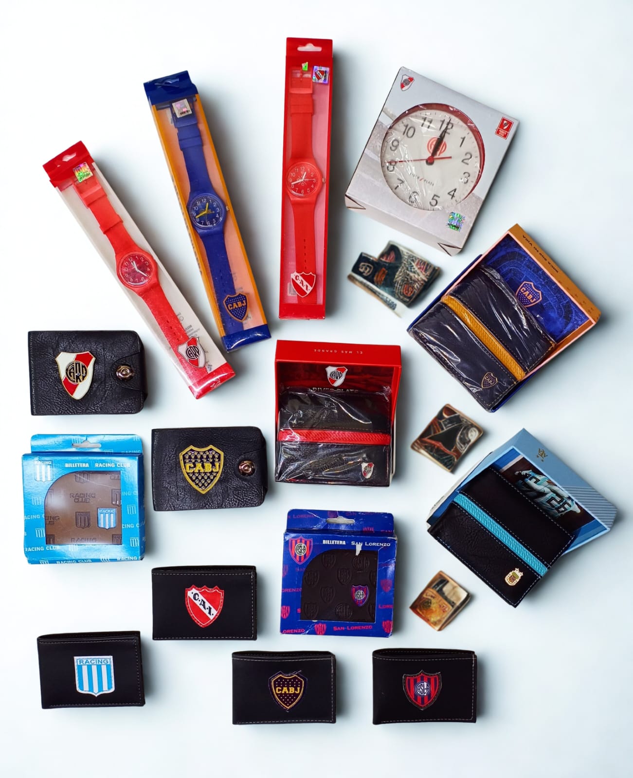 Relojes & Billeteras